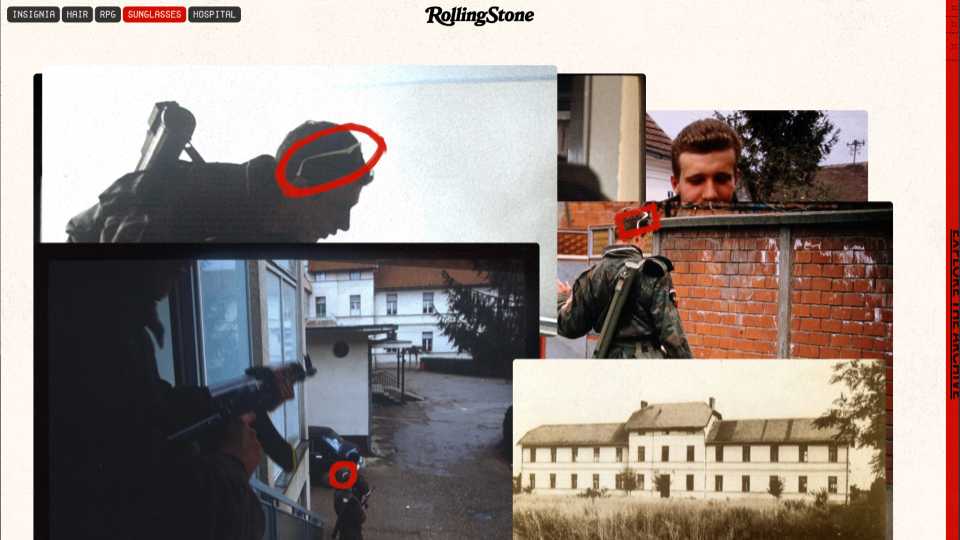 Creating the First Cryptographic Archive for a War Crimes Investigation